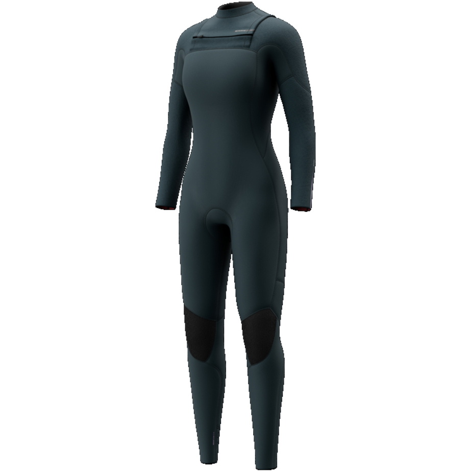 2026 Mystic Dames Jayde 5/3mm Borst Ritssluiting Wetsuit 35000.260001 - Dark Teal